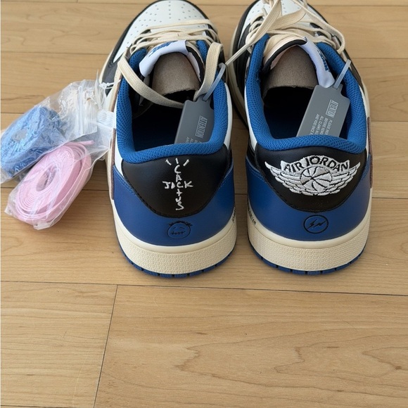 Jordan Other - Jordan Air Jordan 1 Low OG Fragment x Travis Scott Blue Black DM7866-140